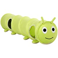 Kerbl Maxi-Pet 81631 - Túnel para Gatos (30 x 170 cm)- diseño de Oruga